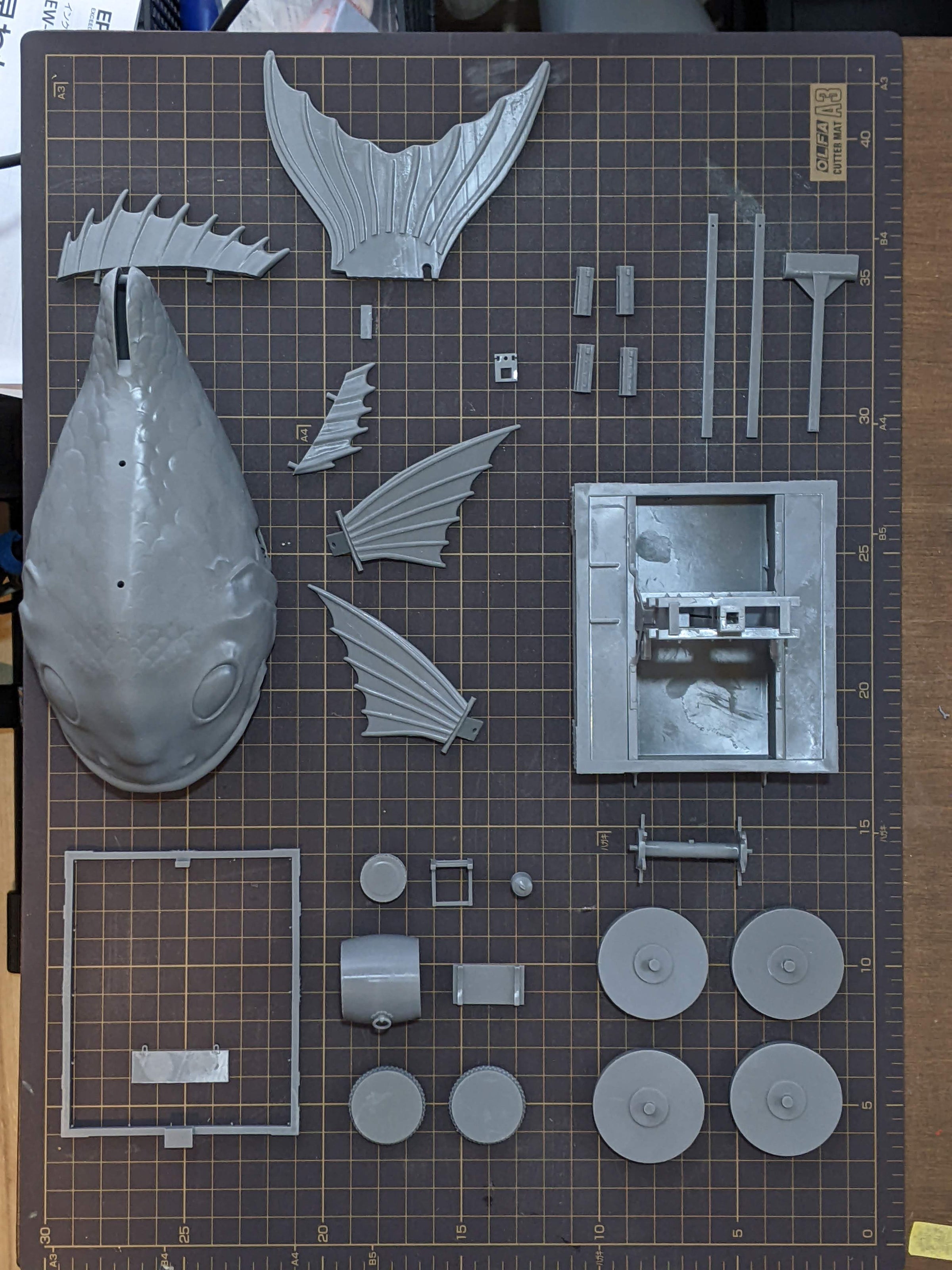 速くおよび自由な 1/24スケール 鯛 ガレージキット(未塗装) 唐津くんち3D | 生き物