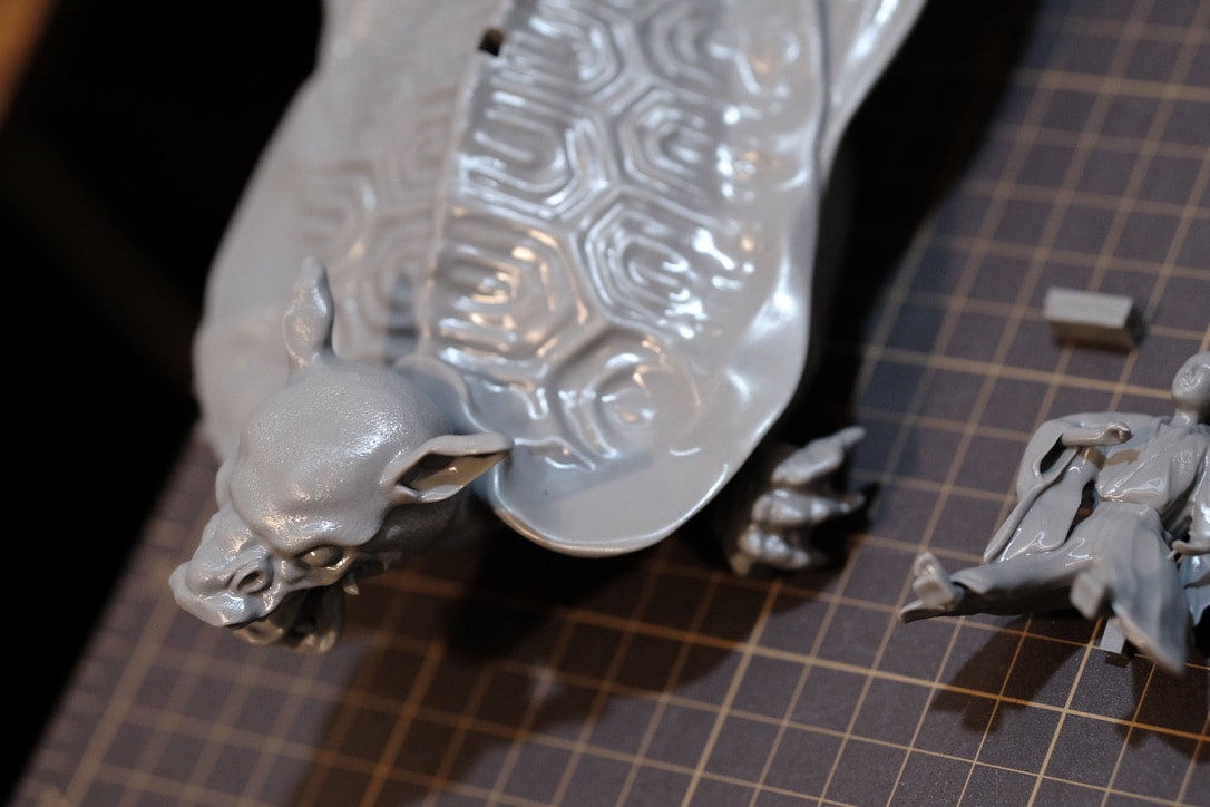 材木町 亀と浦島太郎 1/24スケール ガレージキット(未塗装) | 唐津くんち3D